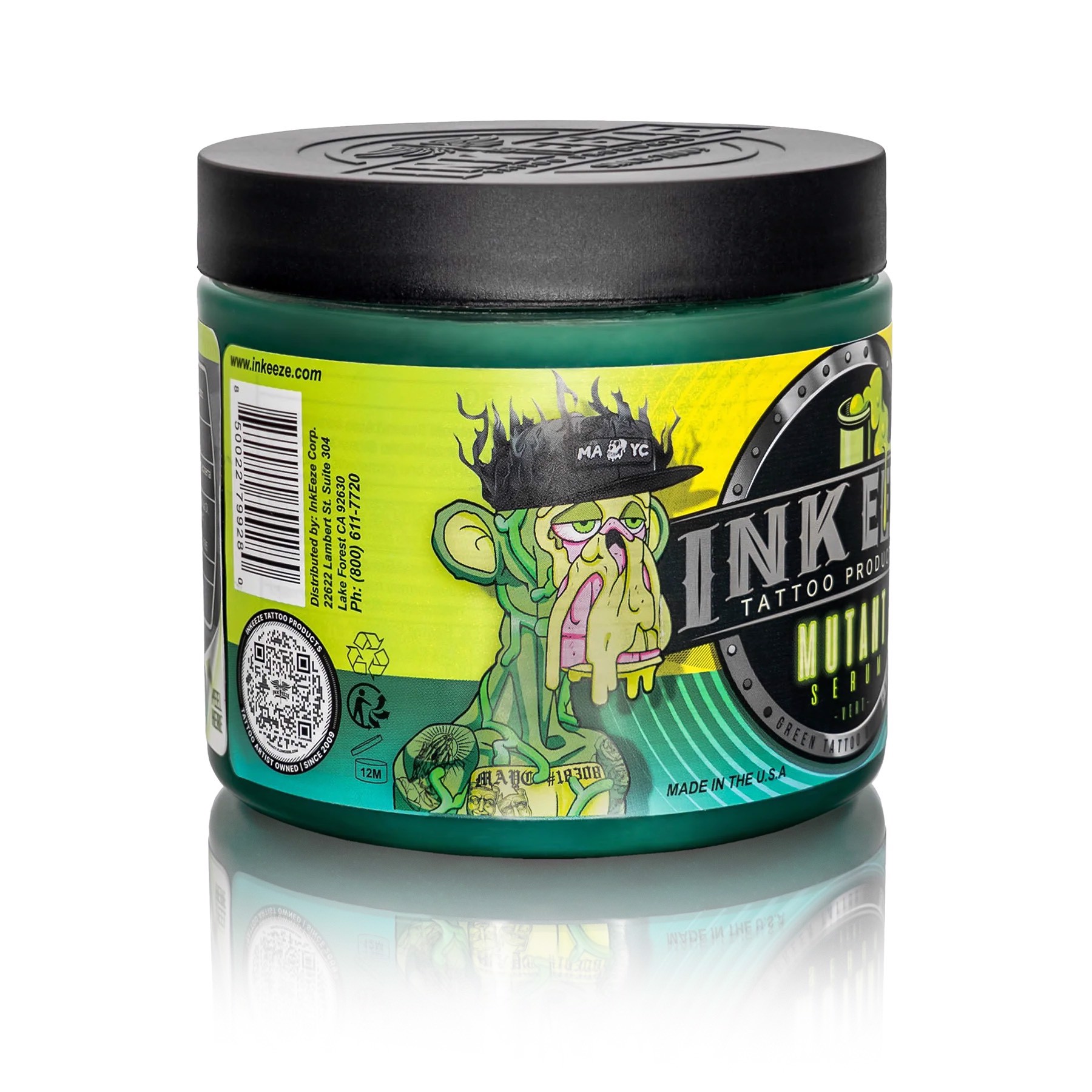 INKEEZE - MUTANT SERUM GREEN TATTOO OINTMENT - 16ozZ