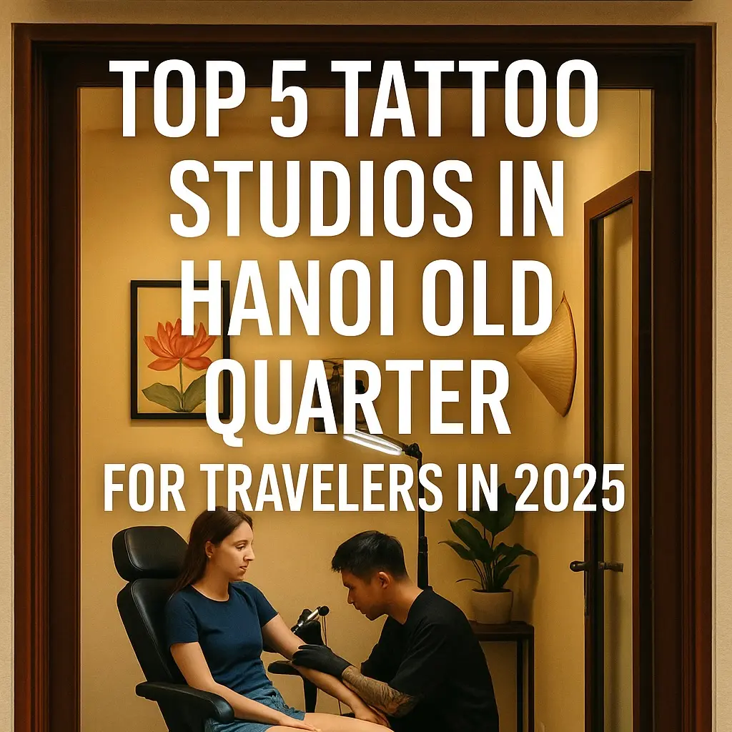 Top 5 Tattoo Studios in Hanoi’s Old Quarter for Travelers in 2025